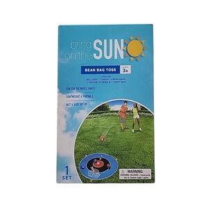 Bring on the Sun Bean Bag Portable Toss Game Ages 3+